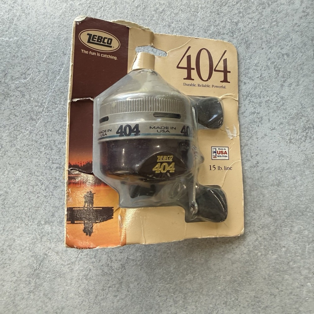 Zebco 404 SE Special Edition Spincast Reel New Package NOS QuickSet Anti-Reverse